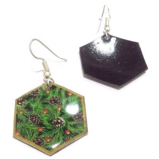 FLORAL - Contemporary Women Earrings Jewelry Hook Drop Dangle Fashion Gift N25
